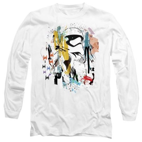 Star Wars Unisex Adult Stormtrooper Abstract T-Shirt