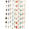 Хрустальные бусины, ожерелье, цепочка, циркон, бисер, изготовление разноцветных хрустальных бусин, цепочки