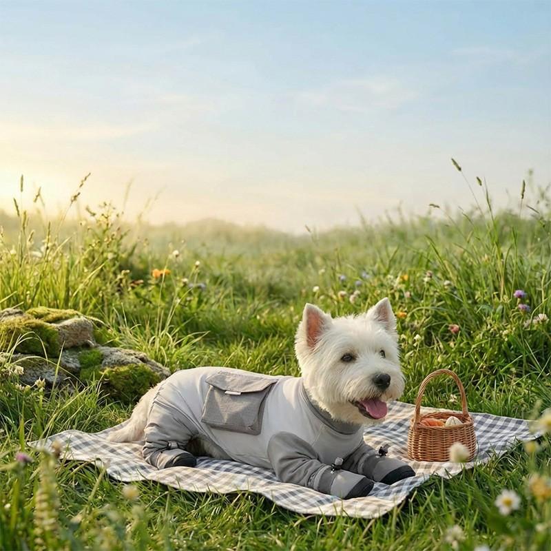 Portable Cooling Vest Small Dogs Sun Protection Breathable Pet Harness Outfit Bichon Poodle