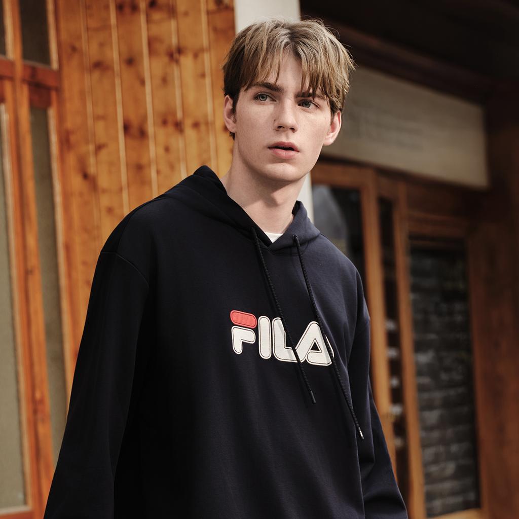 Fila ORIGINALE Толстовка Унисекс Черный Джет F51U539203F-BK
