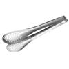Secure Grip Buffet Tongs 304 Stainless Steel Serving Utensils Cooking Tool Bread Clip  Draining