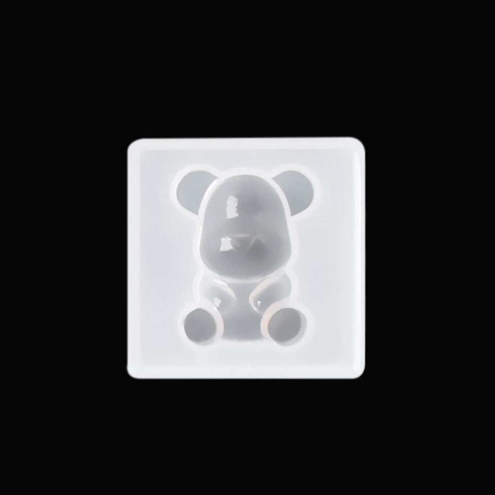 Модные детские игрушки DIY 3D кулон форма инструмент плюшевый мишка силиконовая форма ювелирные изделия изготовление