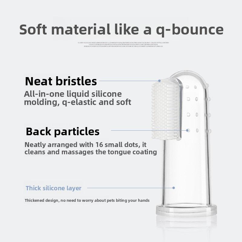 Cat-specific Dog Brushing Magic Tool, Finger Cots, Toothbrush and Toothpaste Set, Teddy Pet Small Dog Cleaning Supplies