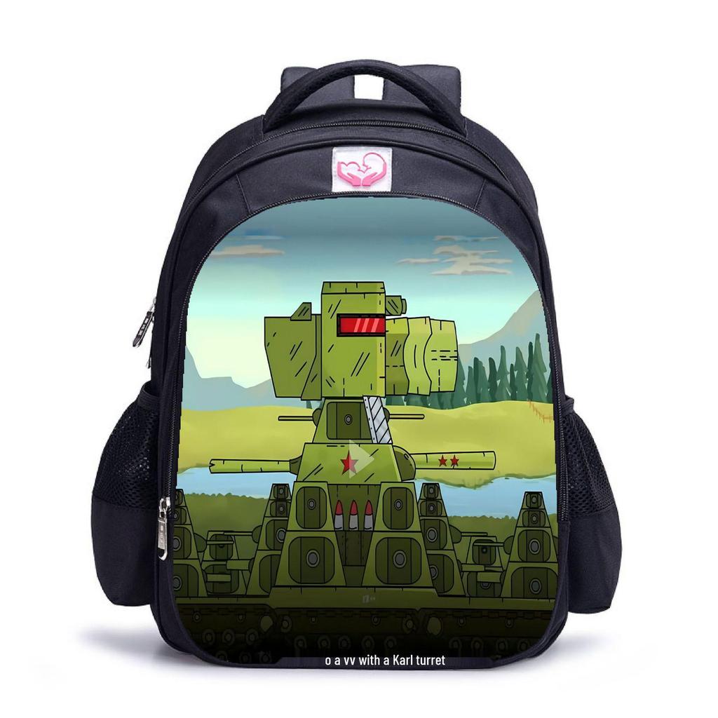 Школьный рюкзак World of Tanks: Вместительный детский повседневный рюкзак, три размера.