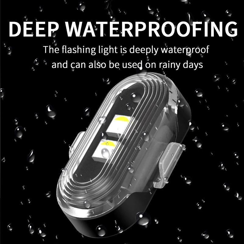 1/4/8 шт. Мотоциклетный RGB стробоскоп USB сигнальный фонарь для велосипедов, модифицированных дронов, самолетов, с дистанционным управлением, мигающие сигнальные огни