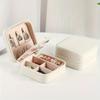 Подарочная коробка для хранения ювелирных изделий, шкатулка для драгоценностей, серьги, ожерелье, кольцо, органайзер для ювелирных изделий, коробка для макияжа, органайзер для хранения косметики