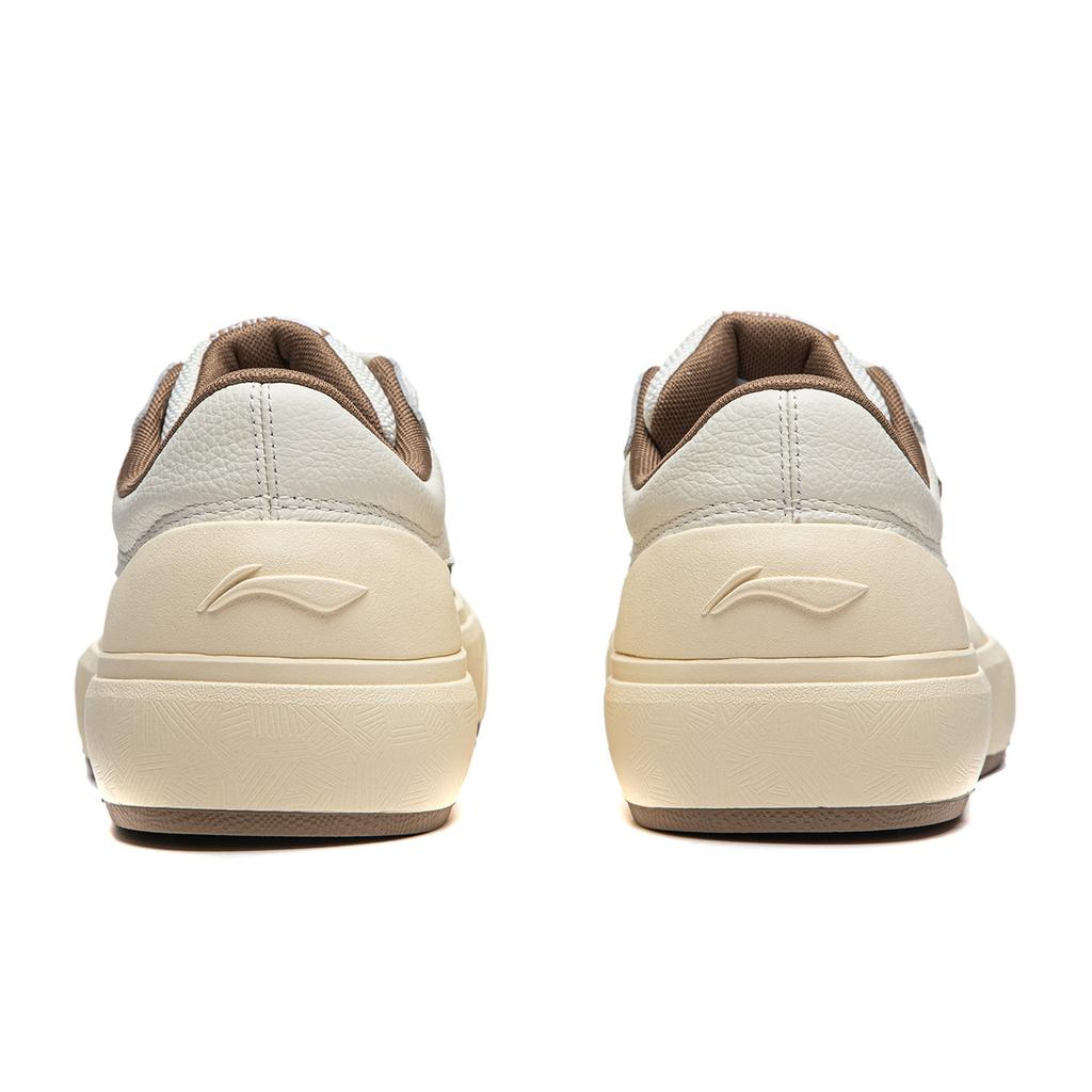 Li-Ning Li Ning Non slip Lightweight Low top Skateboard Shoes Men's Beige Brown AEPU027-6