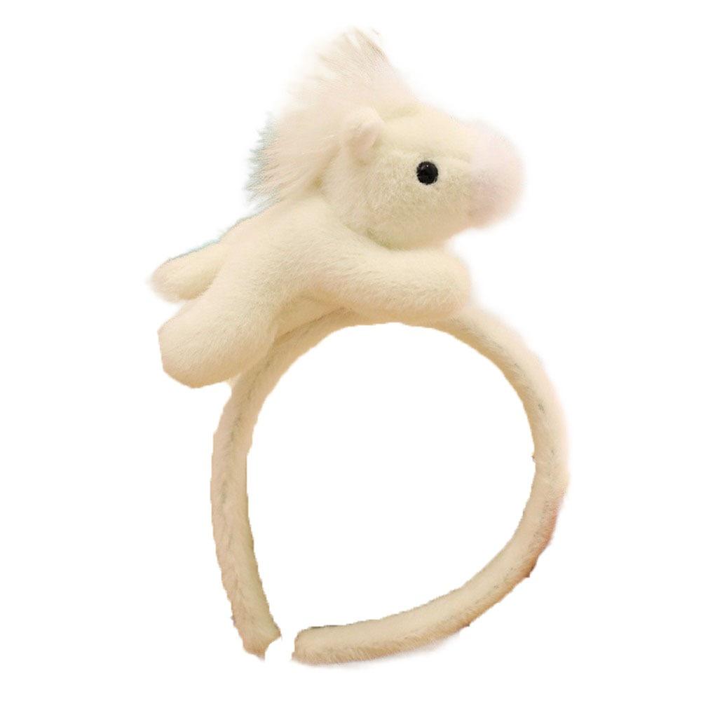 Mascot Horse Hair Hoop Pony New Year Headpiece 2026 New Year Headband  Masquerade Party