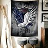 Attack Titan Levi Wall Tapestry Tapestry Background Cloth Wallmounted Work Of Art Christmas Gift Home Decor