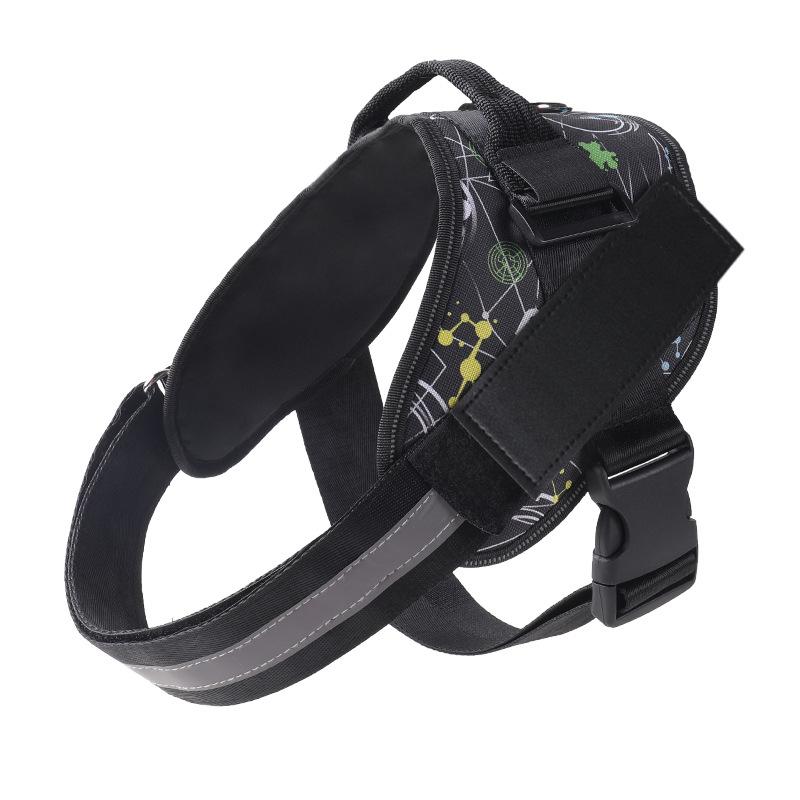 Взрывозащищенный поводок для собаки, товары для питомцев, нагрудный ремень для питомца, жилет для средней и крупной собаки, поводок для выгула собаки в стиле жилета