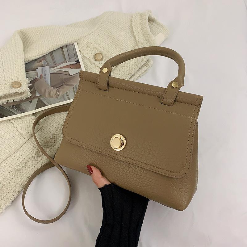 Премиальная нишевая сумка женская летняя новая ретро портативная маленькая квадратная сумка универсальная на плечо сумка-мессенджер