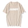 Jump Single Graphic 2025 T-shirt Band and Pink Korean Girls' Band Tshirts Fashion Short Sleeve T Shirt Women Clothing