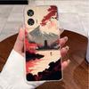 Чехол для Motorola Edge 50 Fusion Прозрачный Милый Кролик Сердечки Чехол для Motorola Moto Edge 50 Fusion Мягкий Силиконовый Чехол Задняя Крышка