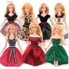 30cm Handmade Barbie Doll Clothes Set Fashion Suits Formal Dresses Evening Gowns Outfit Doll Accessories Kids Gift