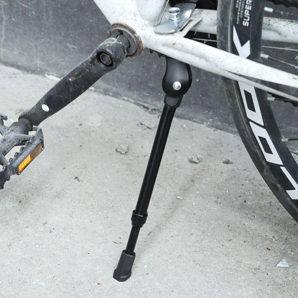 Black Silver Side Rear Adjustable Kickstands Kick Stand Mountain Bike Bicycle Parts