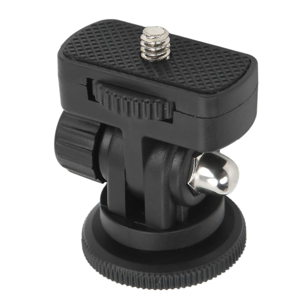 Monitor Ball Head 180 Degrees Adjustable Mini Monitor Accessories with Cold Shoe 1 4 Screw Interface
