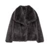 Kaslead New Arrival Women's Clothing Fashion Style Artificial Fur