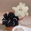Autumn Style Sweet Pearl Organza Hair Ring - Celebrity Trend Hair Accessory