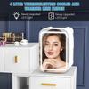 4л Охлаждающий и нагревающий холодильник AC/DC для красоты, макияжа, ухода за кожей, Многофункциональный автомобильный мини-холодильник с зеркалом