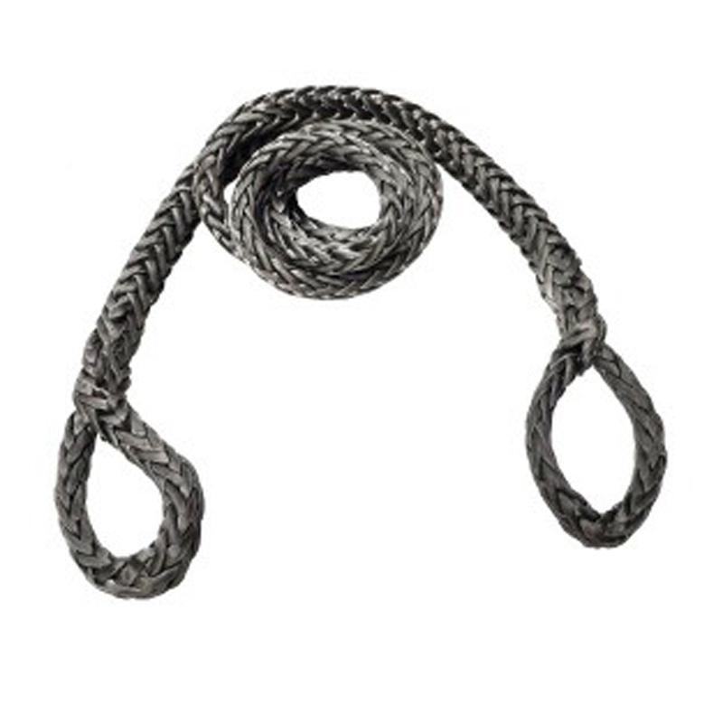 13mmx2m Nylon Winch Rope & Tow Strap-Ultra High Molecular Fiber Recovery Strap for Offroad 4x4 SUV Truck ATV UTV Outdoor Rescue