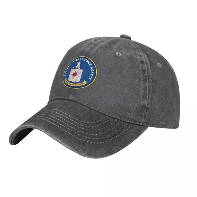 CIA Funny Baseball Cap cotton Hats Adjustable Hat Fashion Casual Cap Truck driver Hat