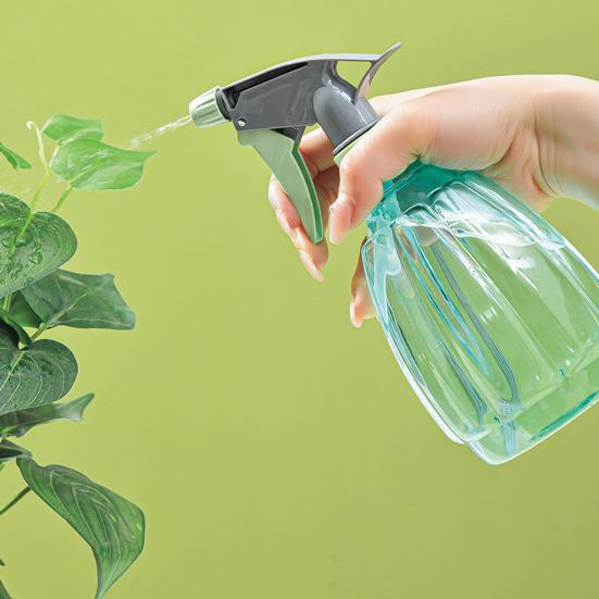 500 мл лейка, пульверизатор для растений, бытовая бутылка-распылитель с регулируемым соплом, ручная лейка под давлением для использования на балконе и в саду