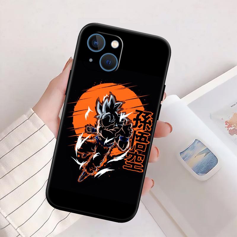 BH21 Dragon Ball LOGO New High-End Shell Phone Case for iPhone 16 15 14 13 12 Pro Max Plus Mini