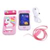 Kids Smart Phone Toy 2.8 Inch 180 Degrees Flip Camera 1080P Video Portable Toddler Play Phone Toy Light