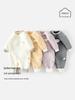 Cozy Newborn Autumn-Winter Silk Jumpsuit: Thick, Warm Romper for Baby Boys & Girls