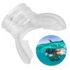 Transparent PVC Professional Scuba Diving Standard Bite Mouthpiece