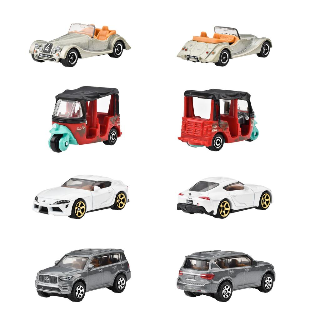 Matchbox Basic Cars H Assortment Vehicle Toy Mini Cars, 24-Car Set, Box Set, Ages 3 and Up, 98BH-30782