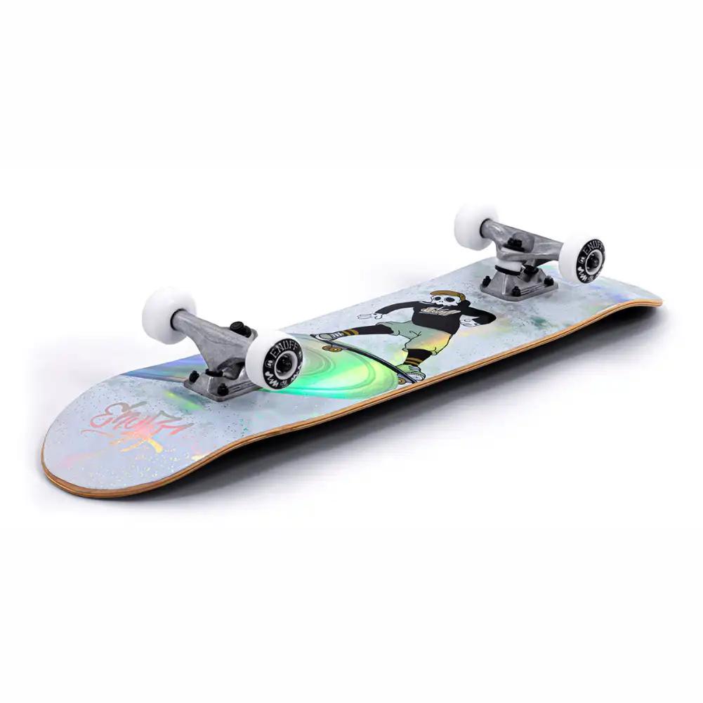 Enuff Skully Hologram Deskorolka | 7.75" White