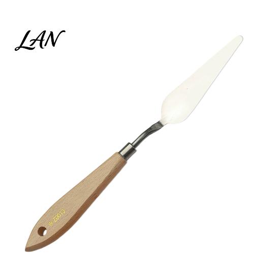 Acrylic Painting Tool Oil Scraper, Stainless Steel Palette Knives with Wood Handle Paint Spatula for Mixing Scraping And Layering Art Supplies Knife