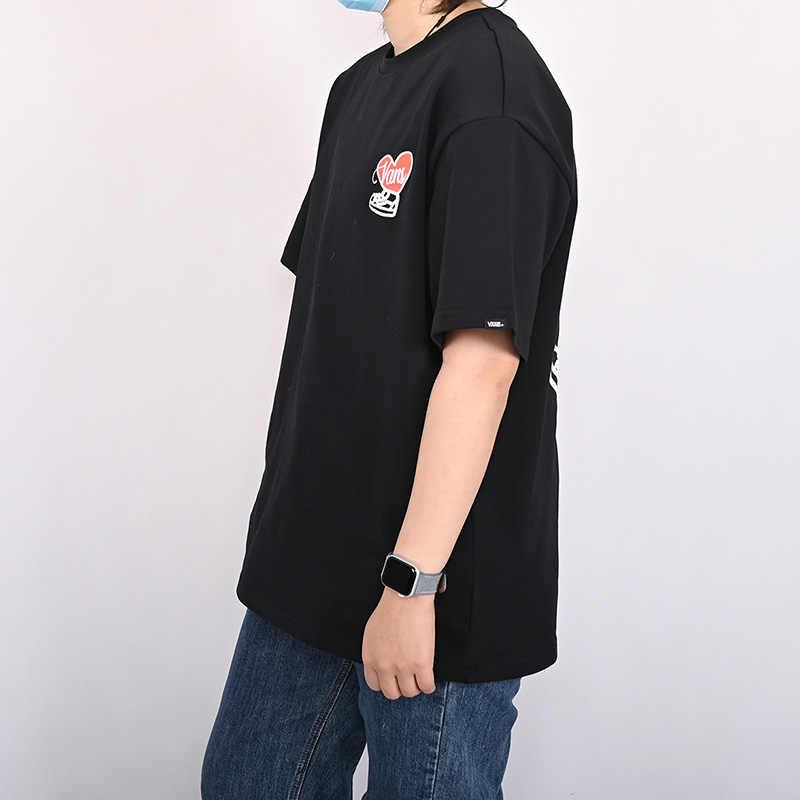 Vans Loose Fashion Versatile Short Sleeve T-Shirt Men Tops Black VN000NF5BLK