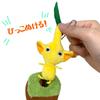 Retractable Pikmin Plush Mascot Set of Red Blue and Yellow Approximately Official Merchandise 3 Pikmin, Pikmin, Pikmin, 14cm,
