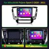 Car Radio Multimedia Video Player Navigation 4G For Mitsubishi Pajero Sport 3 2020 - 2021 GPS Wireless Android Carplay Screen
