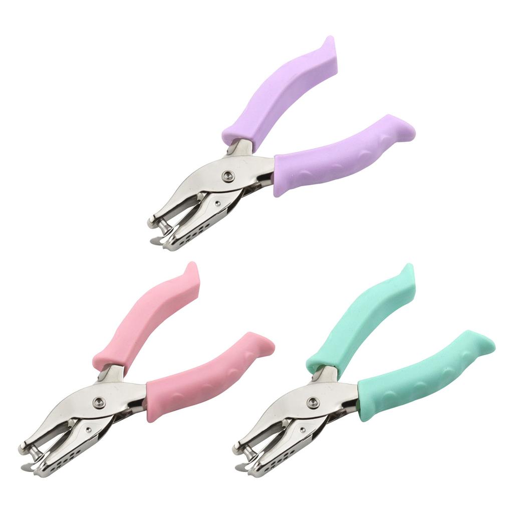 Дырокол на одно отверстие, компостер для билетов, дырокол с удобной рукояткой для бумажных поделок, офисные аксессуары