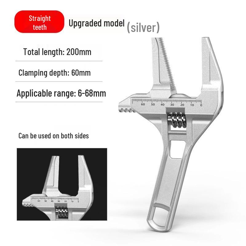 Adjustable Multi-Function Basin Wrench for Bathroom/Kitchen