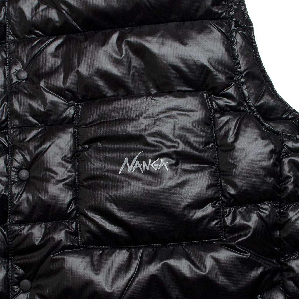 NANGA INNER DOWN VEST BLK XL