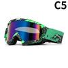 Motorcycle Goggles Water Transfer Off-road Outdoor Riding Sports Glasses Ski Goggles Windproof Glasses