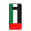 Coque Téléphone - Samsung - Galaxy S21 Ultra - Drapeau Émirats Arabes Unis - Souple - Multicolore
