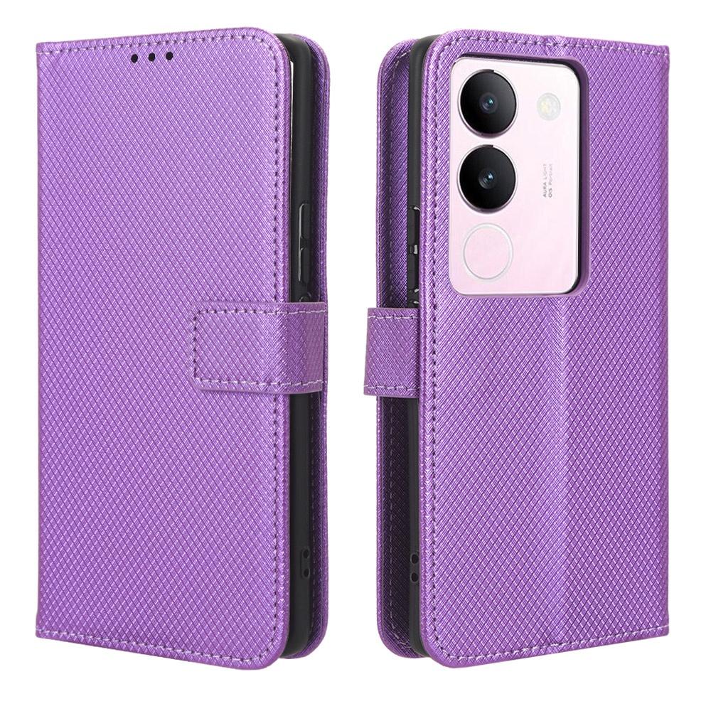 Чехол-держатель для телефона VIVO V29, чехол-подставка для VIVO V29, чехол-кошелек из искусственной кожи, задняя крышка