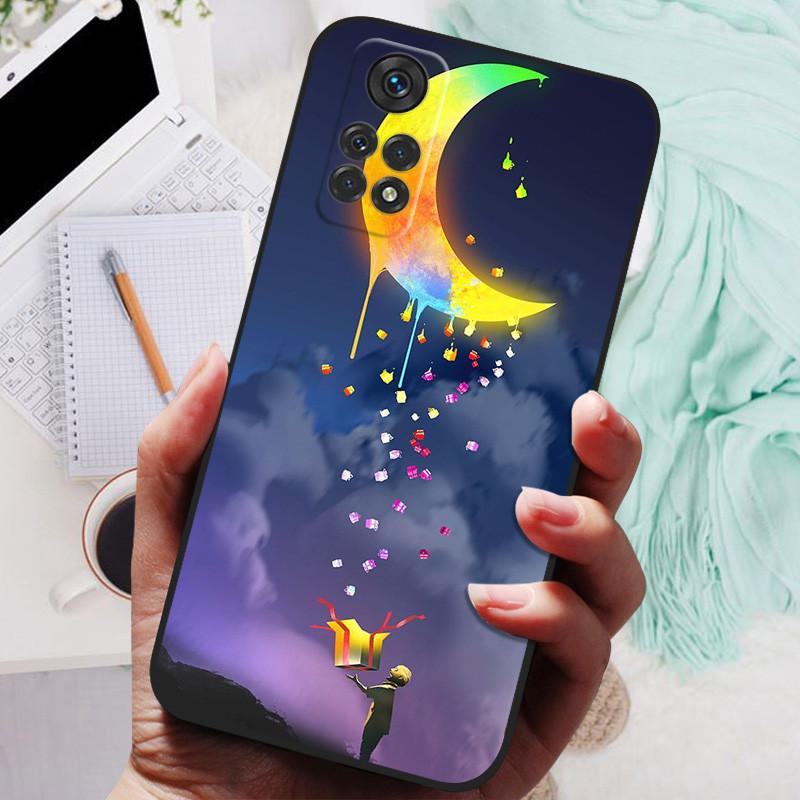 Для Redmi Note 11 Pro 5G 4G Чехол Мягкий ТПУ Силиконовый Бампер Задняя Крышка для Xiaomi Redmi Note11 Pro 11s Чехол для Телефона Мультяшные Фундас