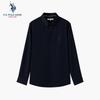 U.S. Polo Assn. Мужская рубашка с длинным рукавом в стиле business casual, не требующая глажки