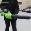 Беспроводной многоцелевой воздуходув Greenworks, штекер CN (адаптер в комплекте)