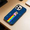 Милый N-Нян К-Кот Чехол для телефона для iPhone 17,16,15,14,13,12,11 Plus,Pro Max,XS,Красочный Серебряный чехол для телефона Funda Cover