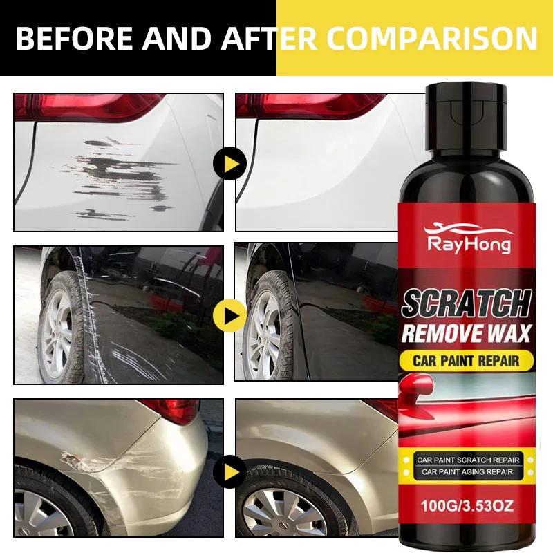 Car Scratch Remover Paint Care Remove Swirl Marks Repair Broken Paint Anti Scratch Wax Auto Universal Paint Grinding Compound