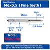 SIQICNC Right Hand Thread Tap HSS Machine Plug Tap Metric Screw Tap Drill Thread Tool M2 M3 M4 M6 M7 M8 M10 M12 M14 Hand Tools