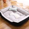 Кровать для собаки, кошачье гнездо, универсальное зимнее теплое гнездо для домашних животных на четыре сезона, удобное и стабильное спальное гнездо