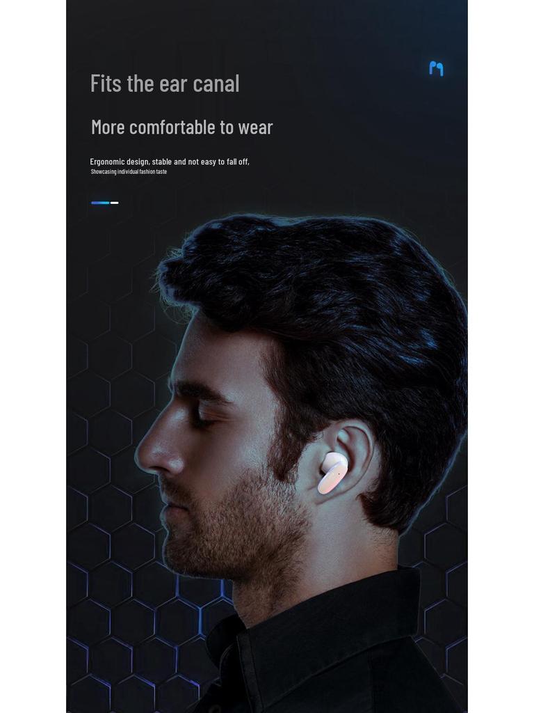Беспроводные Bluetooth-наушники-вкладыши S90: Сверхдолгая работа от батареи, Высокое качество звука, TWS, Готов для киберспорта